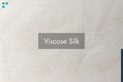 Viscose silk fabric