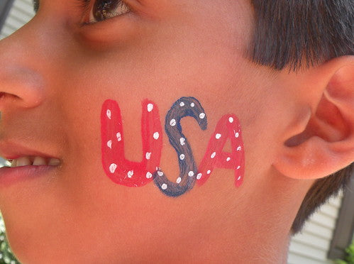 4th of july face paint