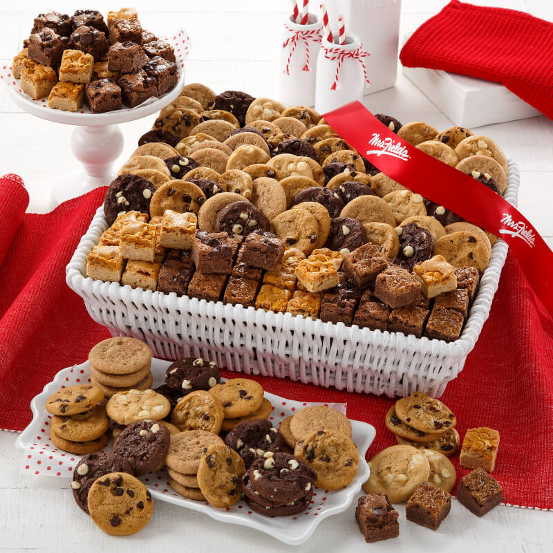 Abundant Nibblers & Brownie Bite Combo Basket