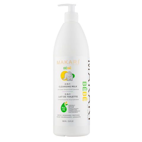 MAKARI Baby - 2-in-1 Cleansing Milk 1000mL: