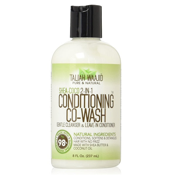 Taliah Waajid Pure & Natural Shea-Coco Conditioning Co-Wash 8oz – TJ Beauty  Products UK