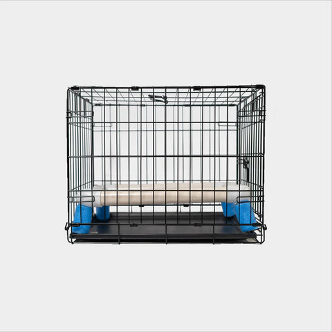 a heated whelping kit including a cage