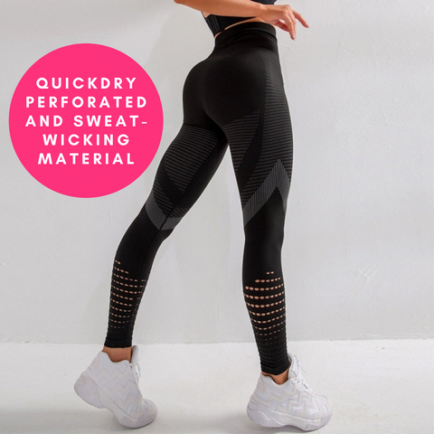 Noisy May Gym Perforated Leggings
