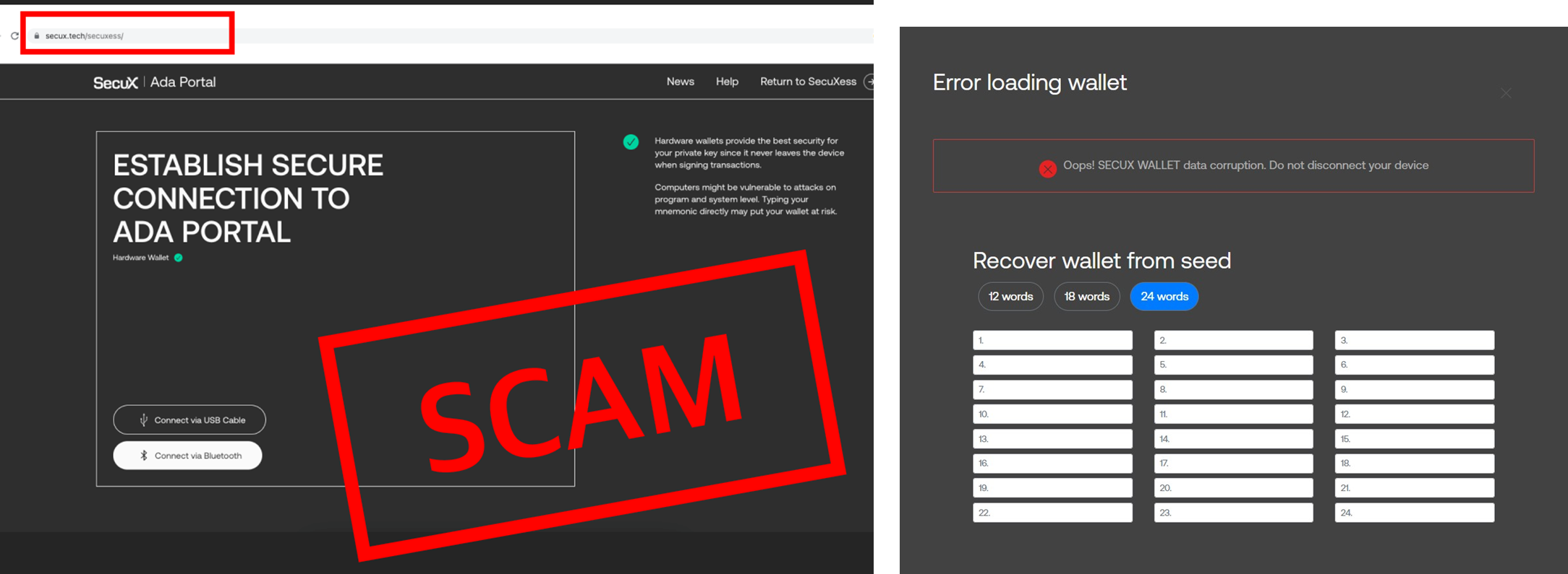 How do crypto phishing scams work?