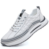 Men&#39;s shoes Casual White Shoes Comfortable Breathable Flats Walking Sneakers Fashion Versatile Men&#39;s Casual white Shoes - MartLion mart lion