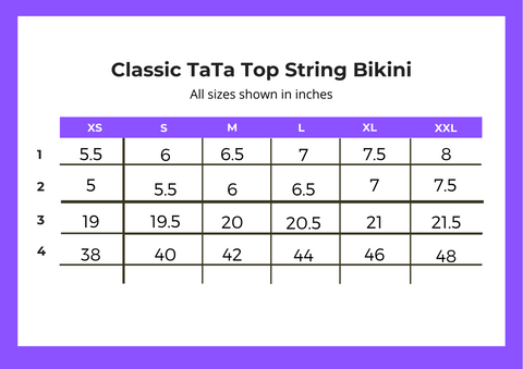 Classic TaTa Top String Bikini