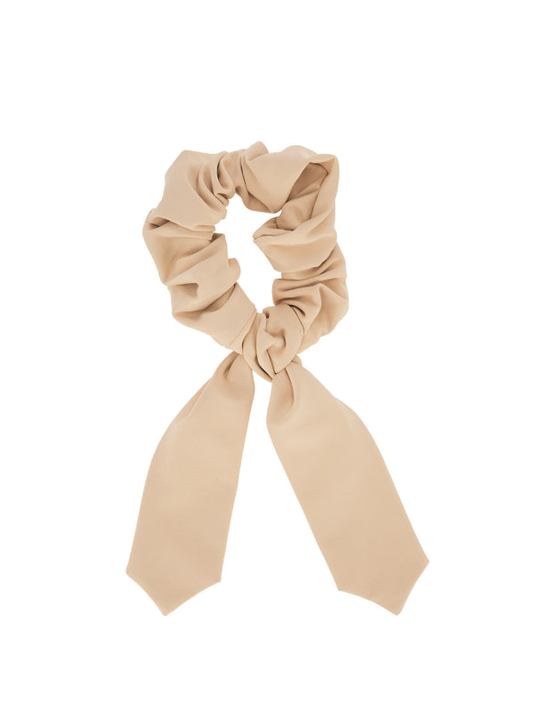 Oversized Hair Scrunchie - Crème/Skin Tone Beige