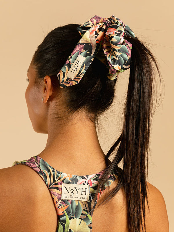 Oversized Hair Scrunchie - Wild Jungle