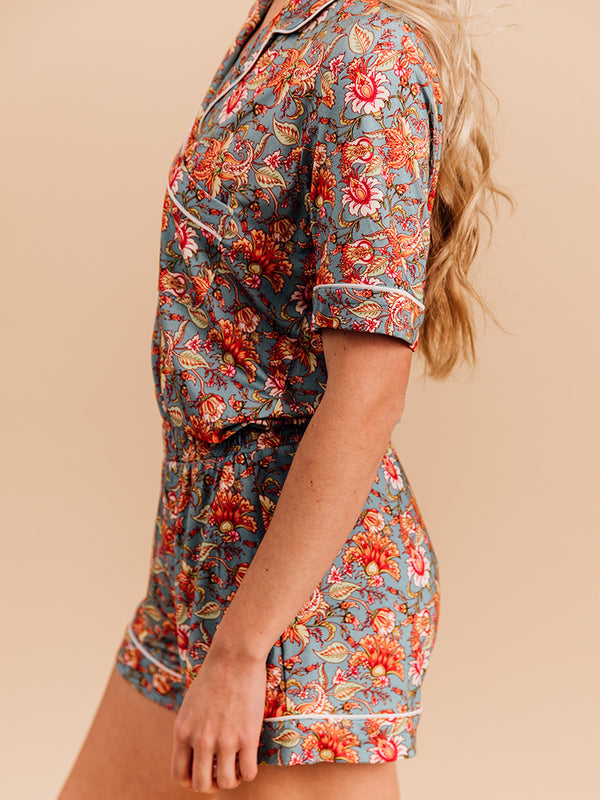 Summer Pajama Set - Dreamy Paisley