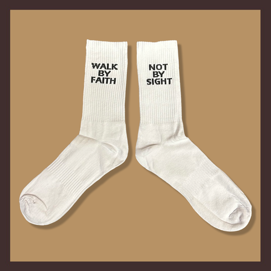 Walk by Faith Socks - Faith and Inspirational Socks for Women