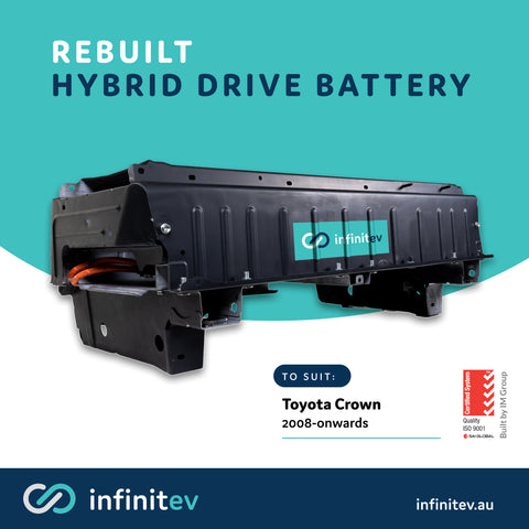 Infinitev replacement battery for Toyota Crown Hybrid