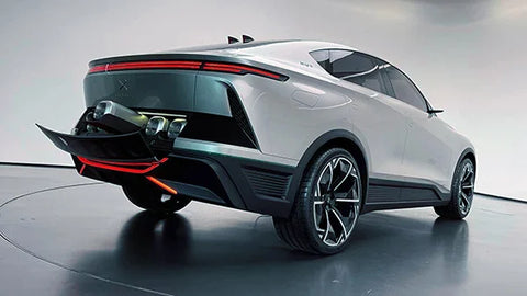 NamX hydrogen SUV with swappable capsules