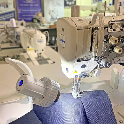 An image showing a sewing machine light on an industrial sewing machine