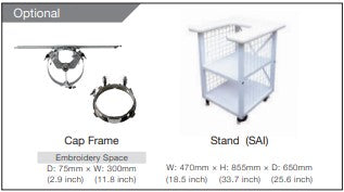 Options frames & stand for the Tajima SAI