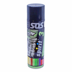 Product image of a Spirit 3 can of silicone-based non-staining spray lubricant