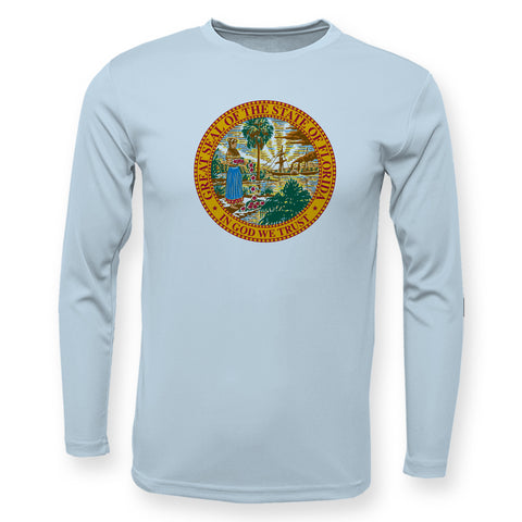 Men's Florida Keys Brewing Co. Long Sleeve Fishing Performance Shirt 2XL  (C)