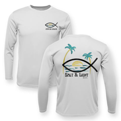 Salt & Light Christian High Performance Long Sleeve UPF 50+ – American  Sunwear