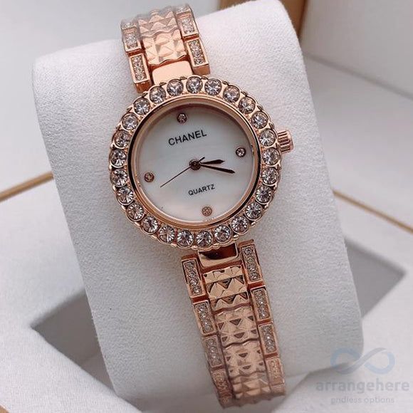 CHANEL J12 CHRONOGRAPH AUTOMATIC ROPE 3650 MM CERAMIC AND 18KT ROSE GOLD  WHITE DIAMOND SET WITH ARABIC NUMERALS AND INDEX MARKINGS  Ideal Joyeros
