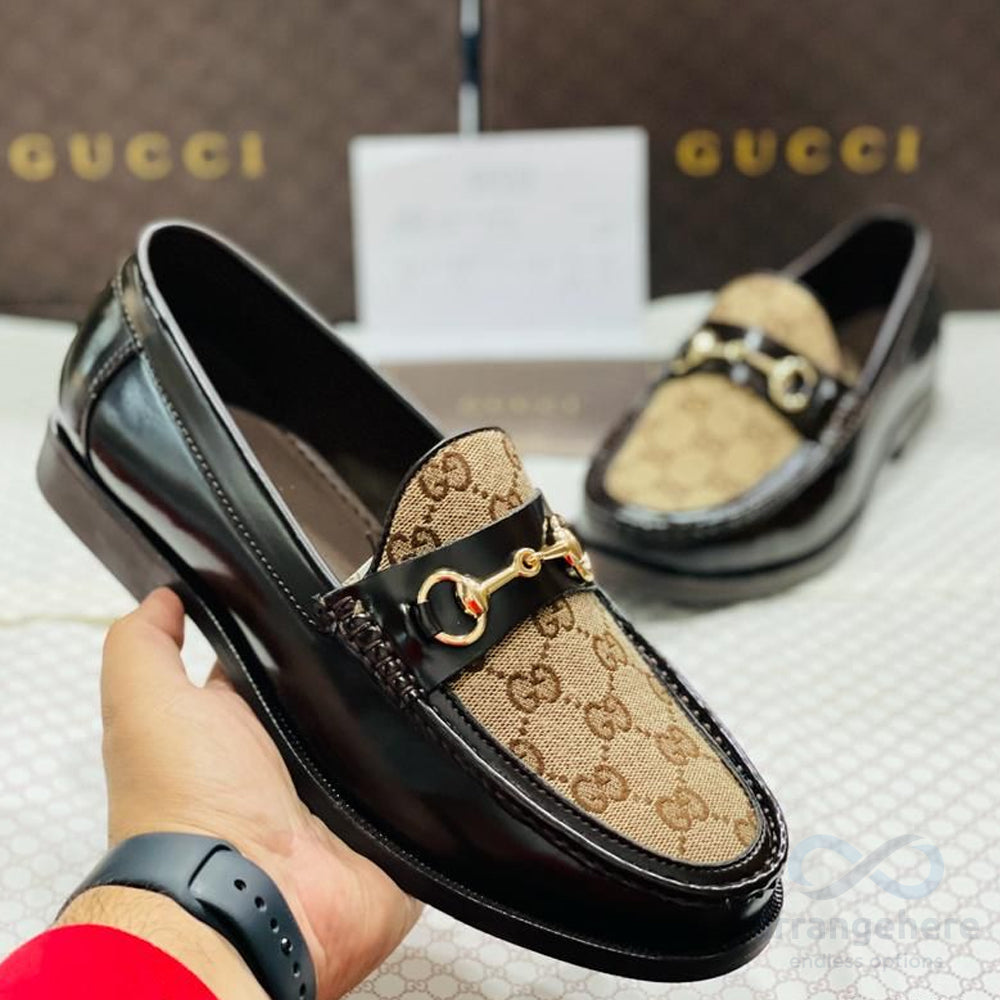GUCCI Loafer Shoes Brown For Men & Women - Arrangehere