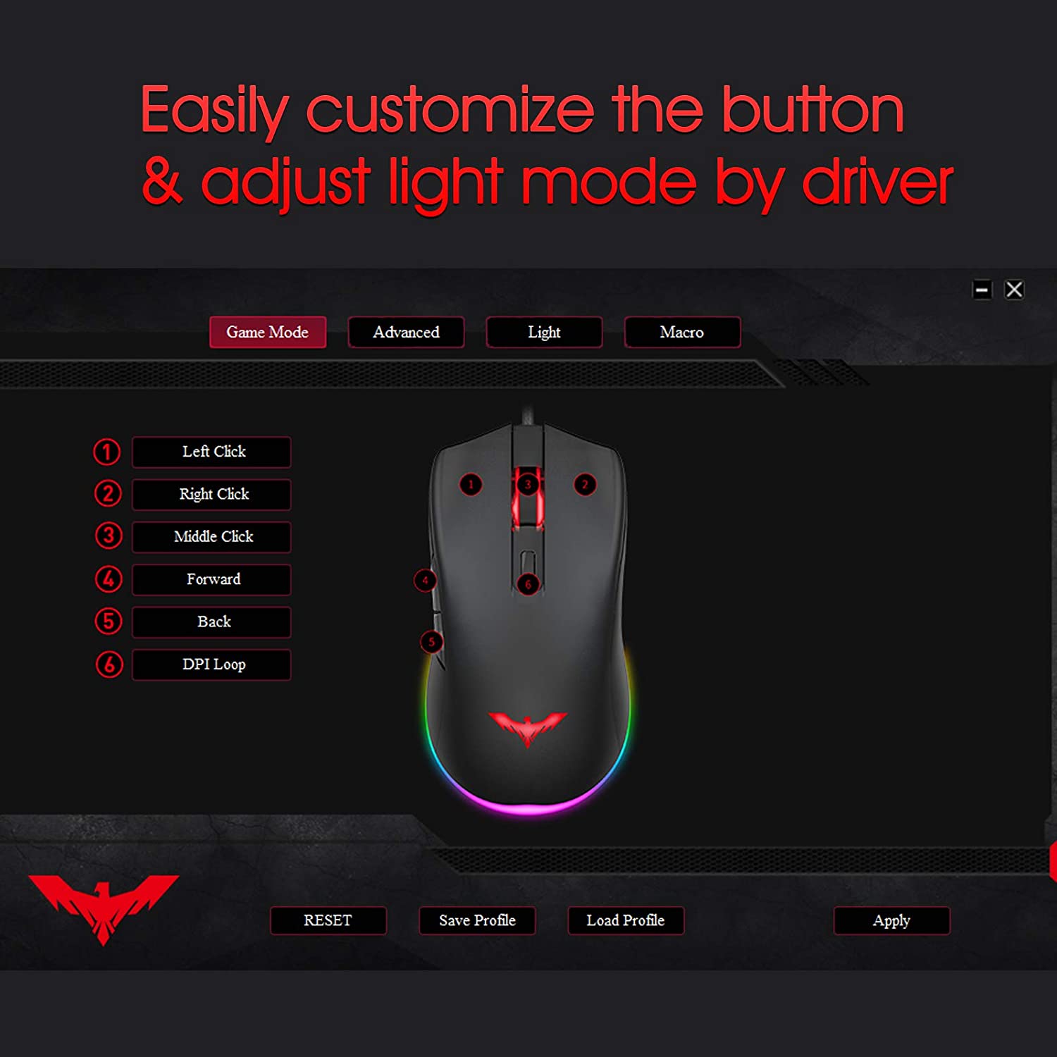 havit game series mouse software