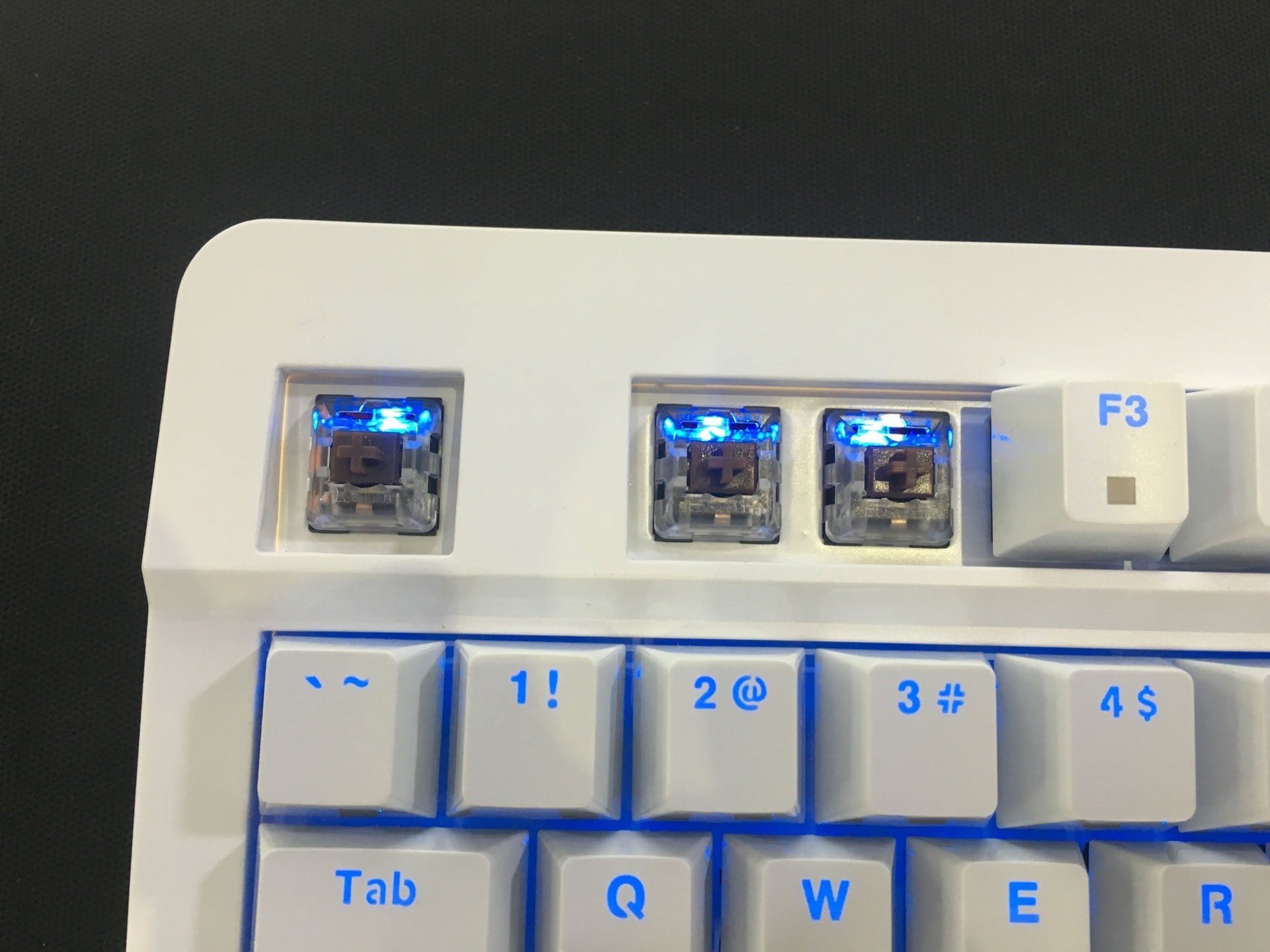 Kailh Brown Switch der mechanischen Gaming-Tastatur HV-KB389L