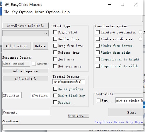 EasyClicks-Makros – Makrorekorder
