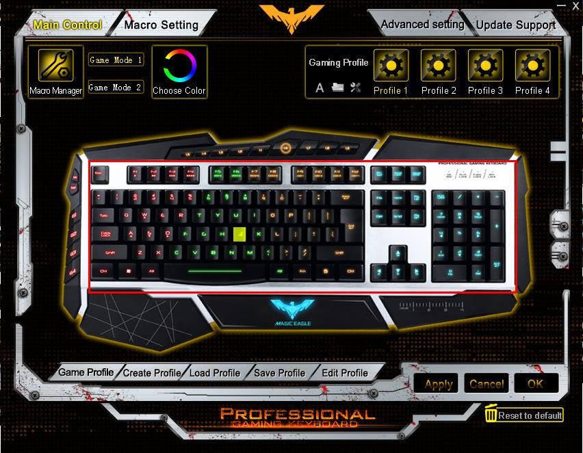 So passen Sie die herkömmlichen Tasten der Lammergeier HV-KB346L Gaming-Tastatur an