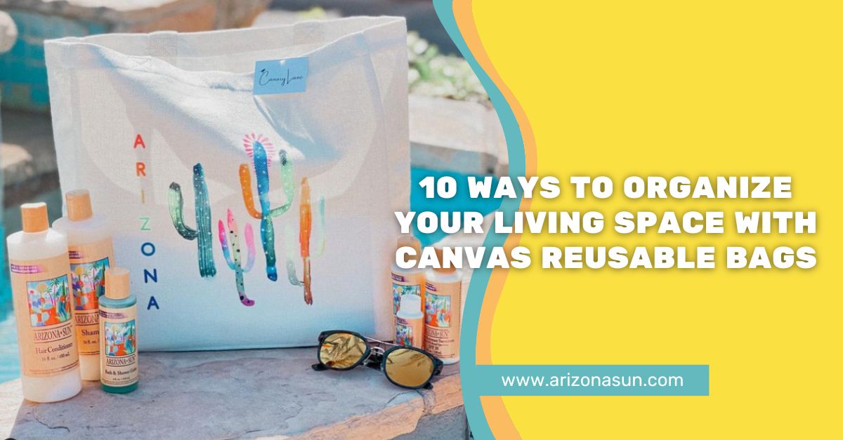 Canvas reusable bags