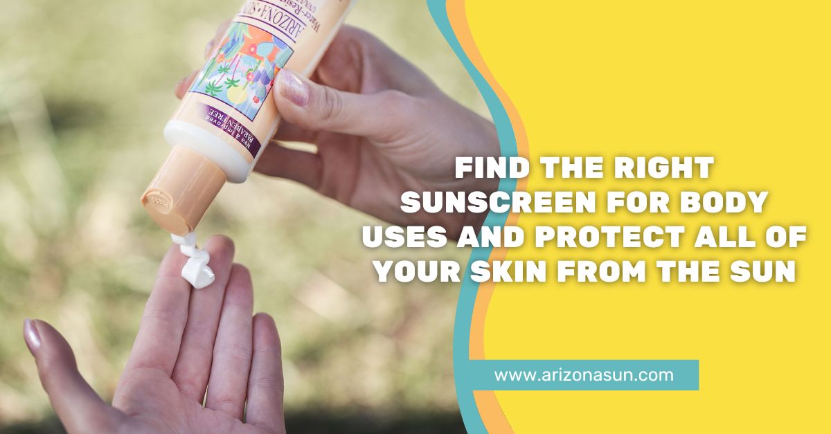 sunscreen for body