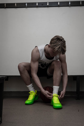 Photoshoot for the latest MB.02 by Puma.