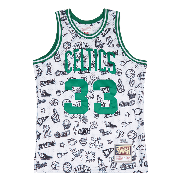 Toni Kukoc Chicago Bulls Mitchell & Ness 1997/98 Hardwood Classics Doodle  Swingman Jersey - White