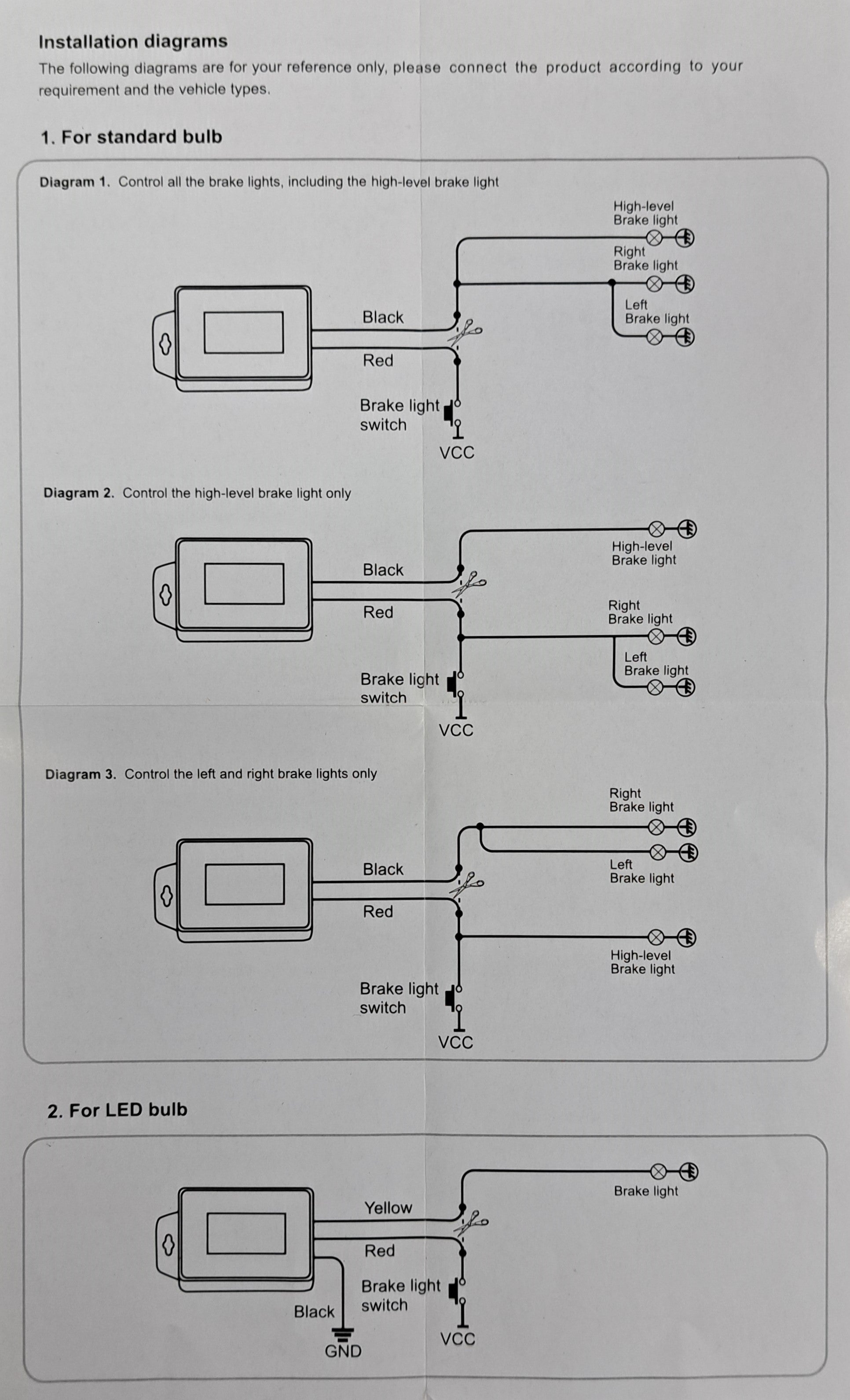 Anti Collision Alert instructions