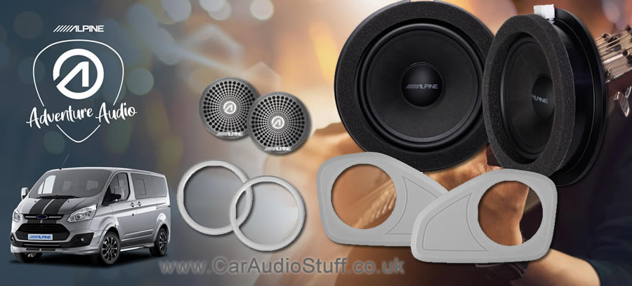 Alpine Adventure Audio system for Ford Vans