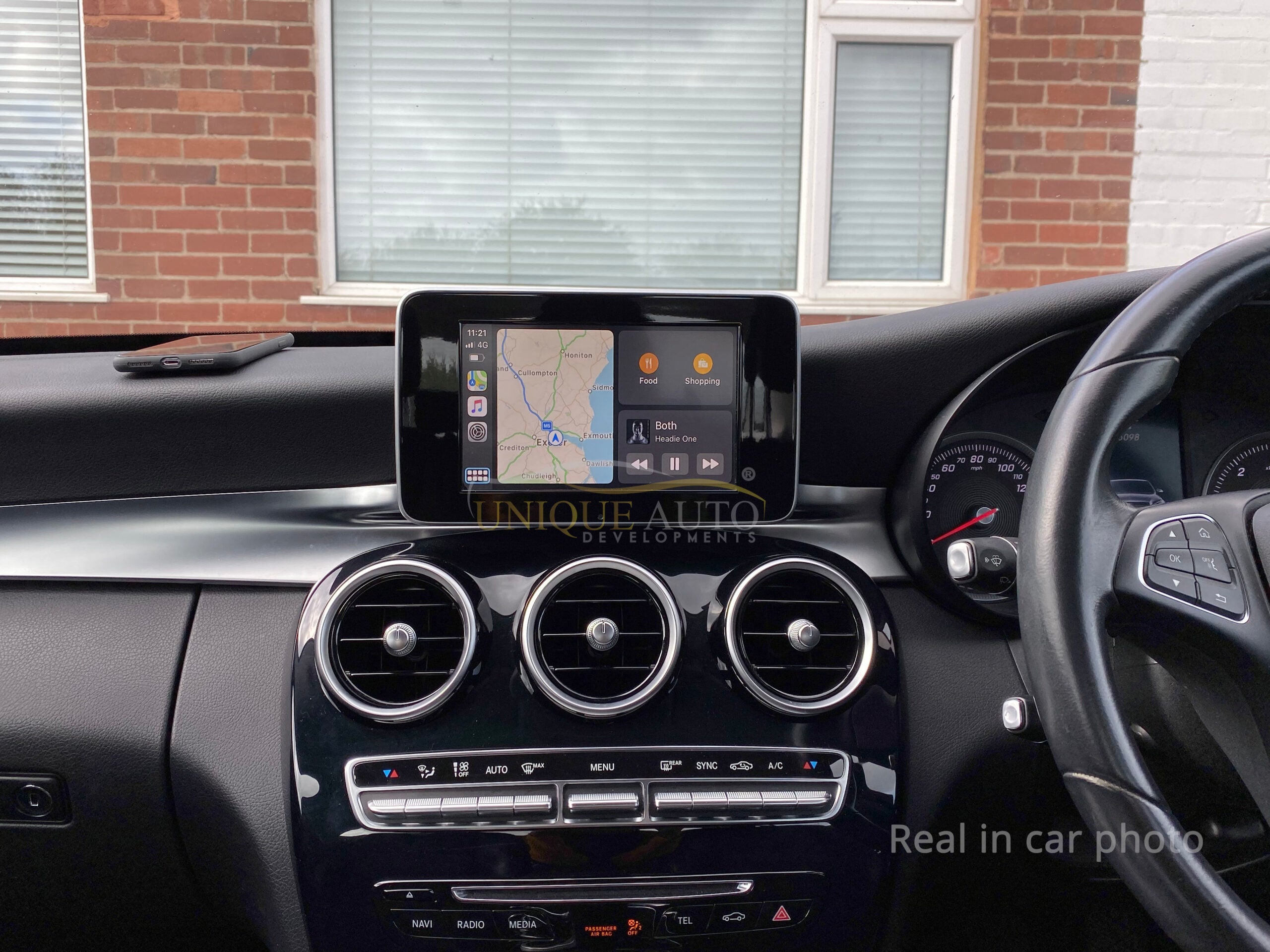 Wireless CarPlay Android Auto Interface for MERCEDES BENZ C-class W205 &  GLC for sale online