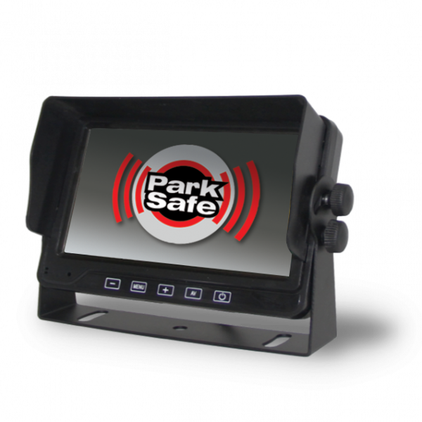 Parksafe Dash Mount 5 LCD NTSC PAL 3 channel auto-switching Monitor PS050 1