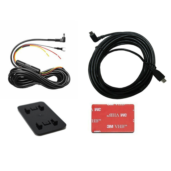 Thinkware F800PRO & Q800PRO New Car Kit Hardwire Lead, Rear Camera Lead, Mount and Pad Set 0