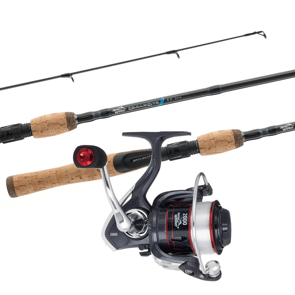 The all new Jarvis Walker Bullseye X reel  Introducing the all new Jarvis  Walker Bullseye X reels featruring 6 stainless steel ball bearings,  aluminium body and spool. A great series of