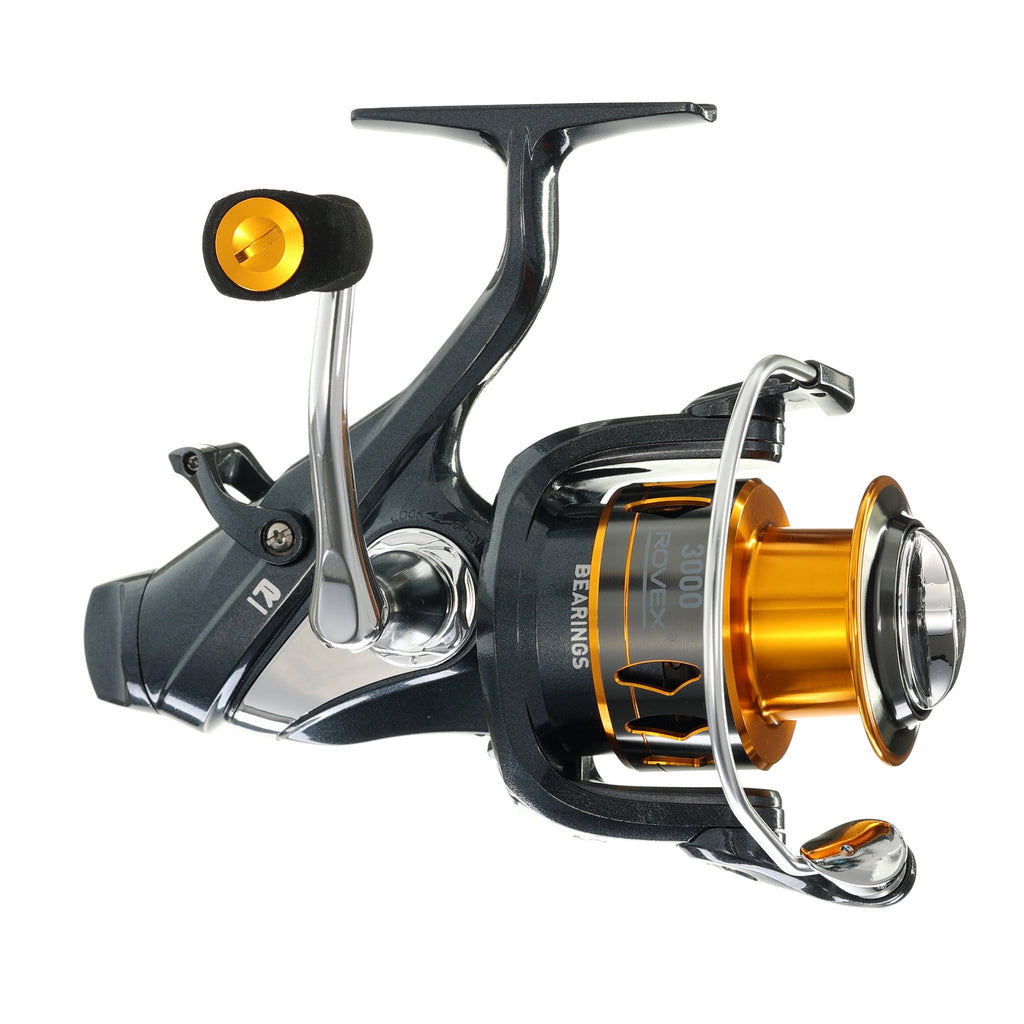 Rovex Oberon Right Handed Baitcaster Fishing Reel - Low Profile with 4  Bearings, Hooked Online
