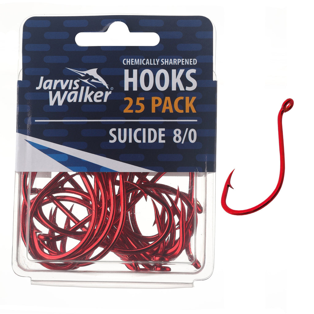 Jarvis Walker Chemically Sharpened Suicide Hooks - 100 Packs