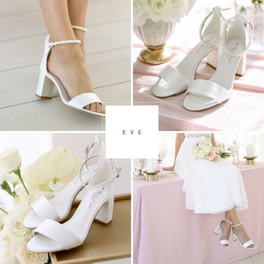 Block Heels, Women Wedding Shoes, Bridal Shoes, Bridesmaid Shoes