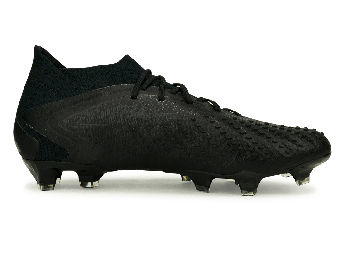 adidas mens predator accuracy 1 fg black black side