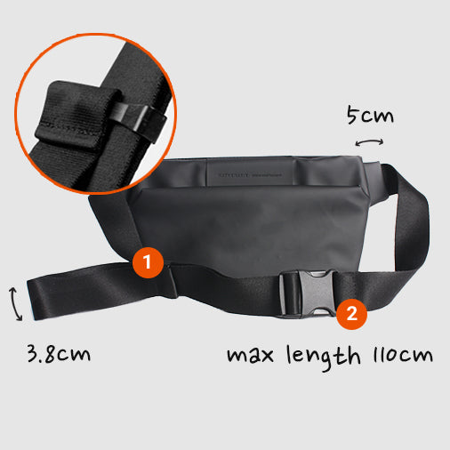 Adjustable Strap with Webbing Keeper
