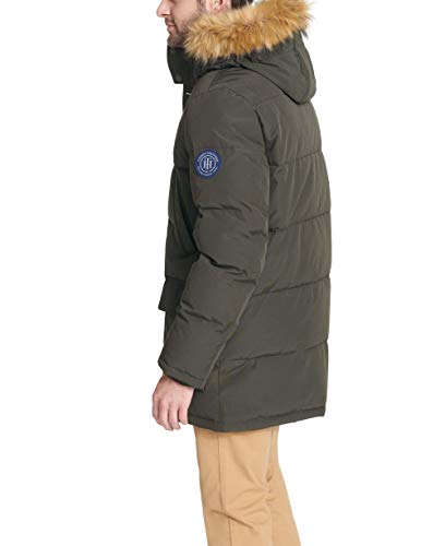 tommy hilfiger men's arctic cloth heavyweight performance parka