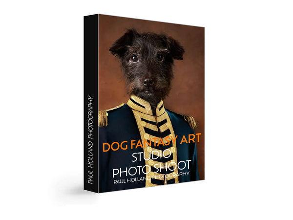 Image showing a Dog in Uniform photo portrait by Paul Holland