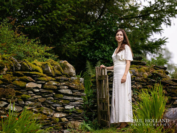 Wedding portrait of Georgie