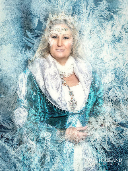 Digital fantasy art image: 'Ice Queen' by Paul Holland