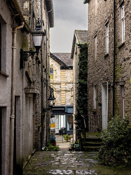 Image showing an old yard in Kendal