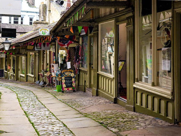 Colour photo of New Shambles, Kendal