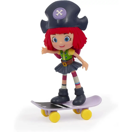 Pinocchio personaggio Freeda con Skateboard