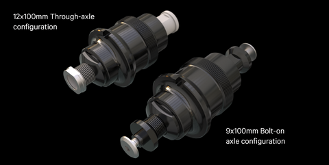 Velobike Altair 3-Spoke Hub configurations